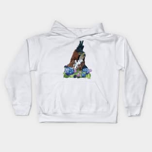 crested eagle Kids Hoodie